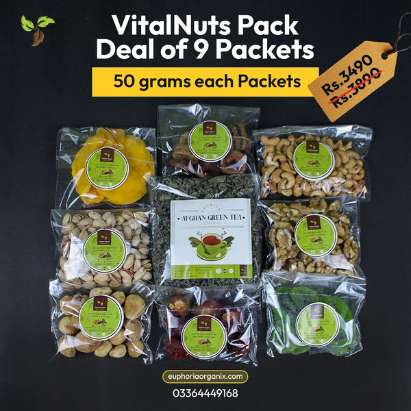 VitalNuts Pack Deal of 9 Packets